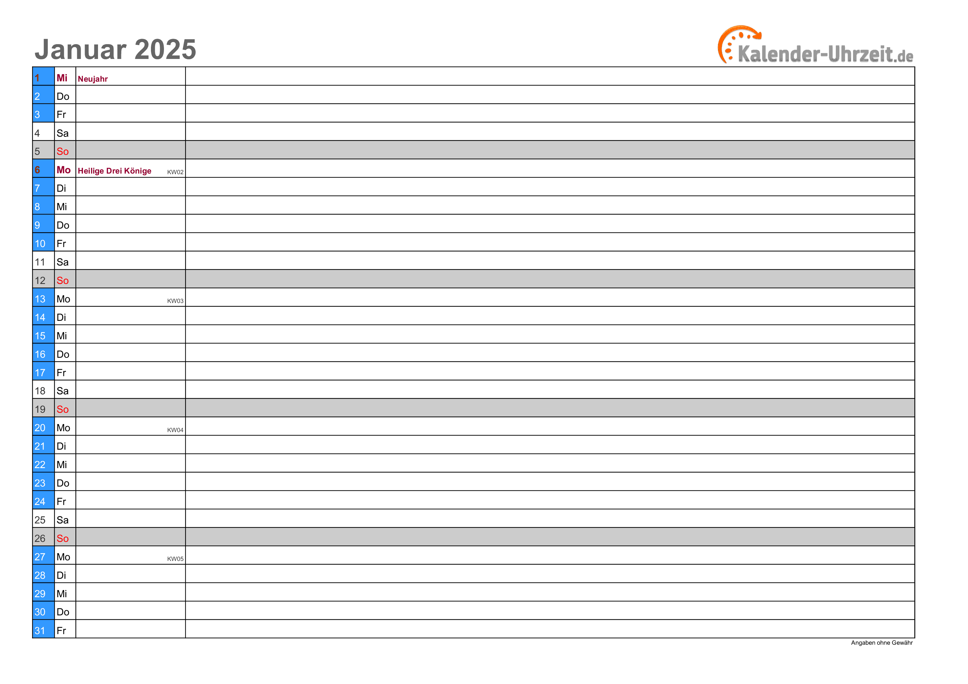 Die Bedeutung Eines Monatskalenders Für 2025: Eine Umfassende Analyse